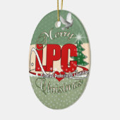 LPC CHRISTMAS Licensed Professional Counselor Keramisch Ornament (Links)