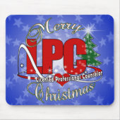 LPC CHRISTMAS Licensed Professional Counselor Muismat (Voorkant)