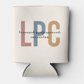 LPC Licensed Professional Counselor Blikjeskoeler (Voorkant)