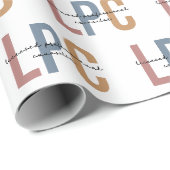 LPC Licensed Professional Counselor Cadeaupapier (Rol Hoek)