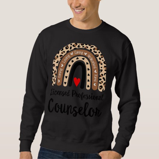 Lpc Licensed Professional Counselor School Counsel Trui (Voorkant)