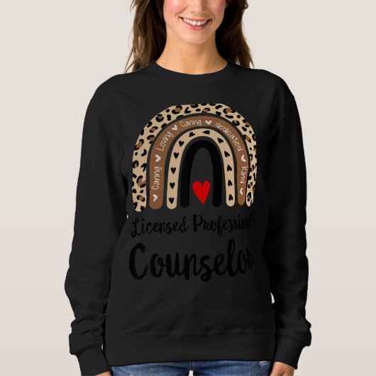Lpc Licensed Professional Counselor School Counsel Trui (Voorkant)