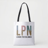 LPN-Afstuderen met LPN-vergunning - Praktijkzacht  Tote Bag (Voorkant)