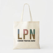 LPN-Afstuderen met LPN-vergunning - Praktijkzacht  Tote Bag (Voorkant)