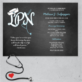 LPN afstuderen verpleegkundige pinning ceremonie n Kaart