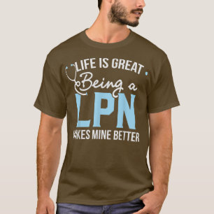 LPN Cute Licensed Practice Nurse T-shirt