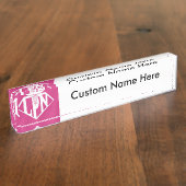 LPN Desk Name Bord Naambordje (Zijkant)