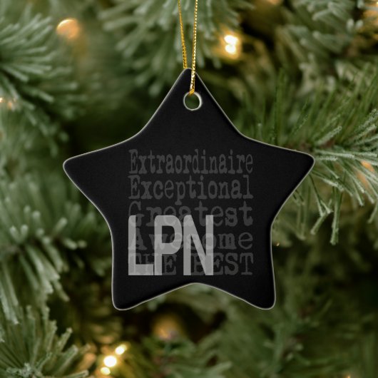 LPN-extraordinaire Keramisch Ornament (Boom)
