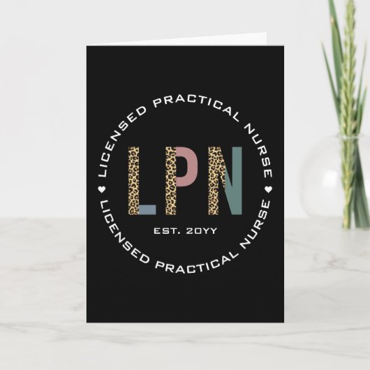 LPN-gelicentieerde praktische luipspuit Kaart (Voorkant)