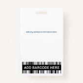 LPN Licensed Practical Nurse Photo Hospital Logo  Badge (Achterkant)