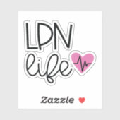 LPN Life Nurse Sticker (Vel)