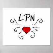 LPN Love Tattoo Poster (Voorkant)