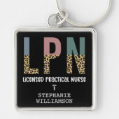 LPN met vergunning voor de praktijk Aangepast verp Sleutelhanger (Voorkant)