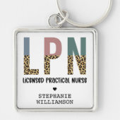 LPN met vergunning voor de praktijk Aangepast verp Sleutelhanger (Voorkant)