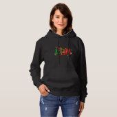 LPN Nurse Christmas Family Group Nursing Hoodie (Voorkant volledig)