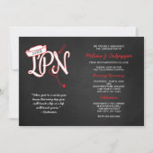 LPN pinning ceremonie huldiging afstuderen rood Kaart (Voorkant)