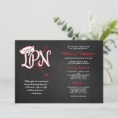 LPN pinning ceremonie huldiging afstuderen rood Kaart (Staand voorkant)