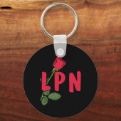 LPN-Roos Sleutelhanger (Voorkant)