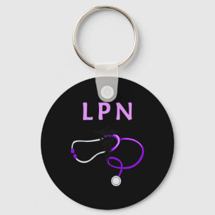 LPN-stethoscoop Sleutelhanger