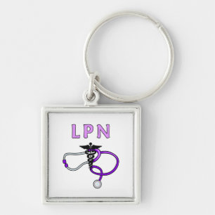 LPN-stethoscoop Sleutelhanger