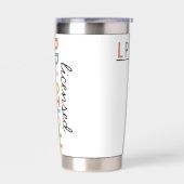 LPN Tumbler - Personalized Licensed Practical Nurs Geïsoleerde Drinkbeker (Links)