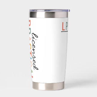 LPN Tumbler - Personalized Licensed Practical Nurs Geïsoleerde Drinkbeker