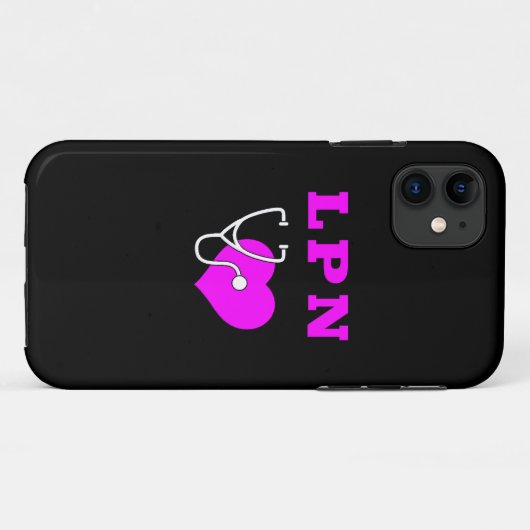 LPN-verpleegkunde Case-Mate iPhone Case (Achterkant (horizontaal))