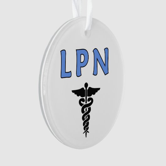 LPN Verpleegkunde Ornament (voorkant)