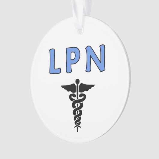 LPN Verpleegkunde Ornament (voorkant)