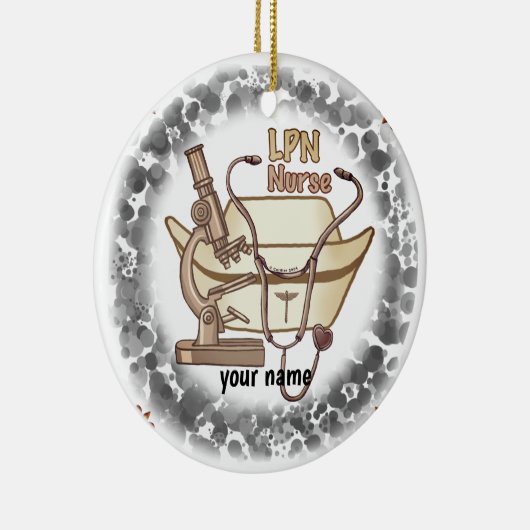 LPN verpleegkundig ornament (Rechts)