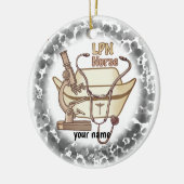 LPN verpleegkundig ornament (Links)