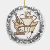 LPN verpleegkundig ornament (Achterkant)