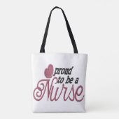LPN verpleegster Tote Bag (Achterkant)