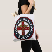 LPN verpleegster Tote Bag (Dichtbij)