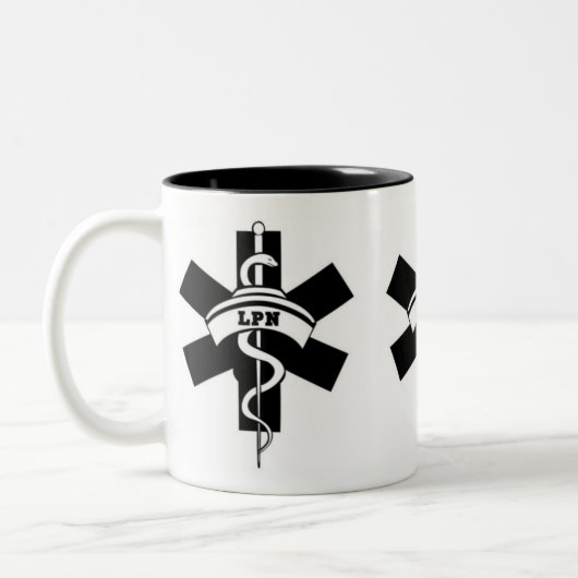 LPN-verpleegsters Koffiemok (Links)