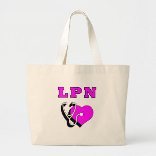 LPN-zorg Grote Tote Bag