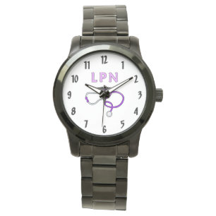 LPN Zurse Stethoscope Watch Horloge