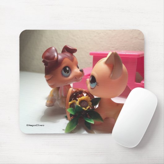 LPS Collie Love Mousepad Muismat (Met muis)