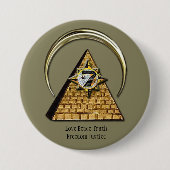 LPTFJ RONDE BUTTON 7,6 CM (Voorkant)