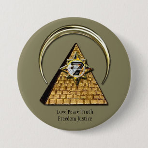 LPTFJ RONDE BUTTON 7,6 CM