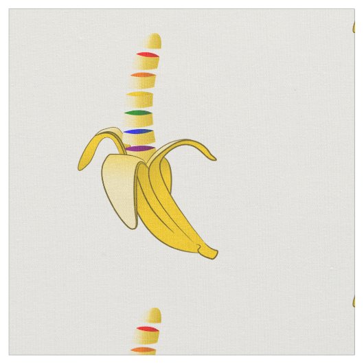 LQBQT Pride Humoristische Banaan Stof (Close Up)