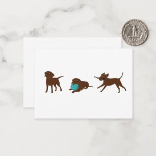 lr chocolade lab cartoonstrip notitiekaartje