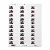 LR-chocoladelab Etiket (Full Sheet)