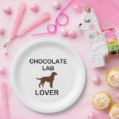 LR-chocoladelab Papieren Bordje (Feest)