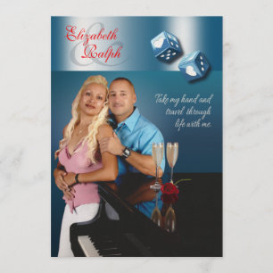 LR Destiny Las Vegas Wedding   CHAMPAGNE GLINSTERI Kaart