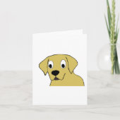 LR gele cartoon hoofd Kaart (Voorkant)