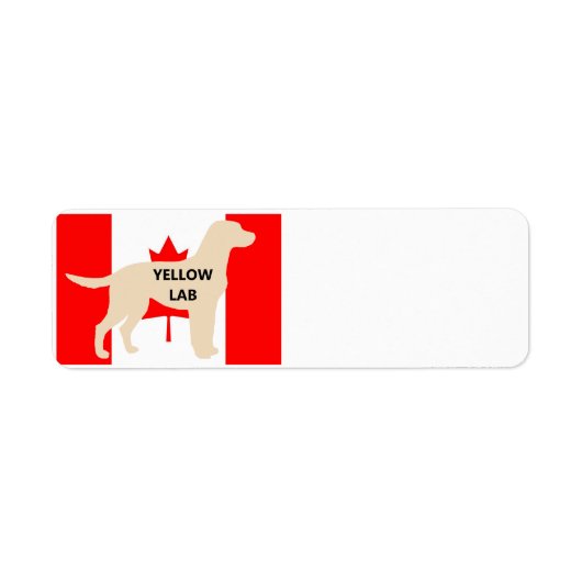 LR gele laboratoriumnaam silhouet op flg Etiket (Voorkant)