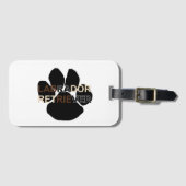 LR-naampootje Bagagelabel (Voorkant (horizontaal))