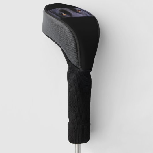 LR zwarte ogen Golfheadcover (Schuin)