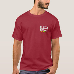 LRC: Gelijkheid, vrede en liefde donker T-shirt